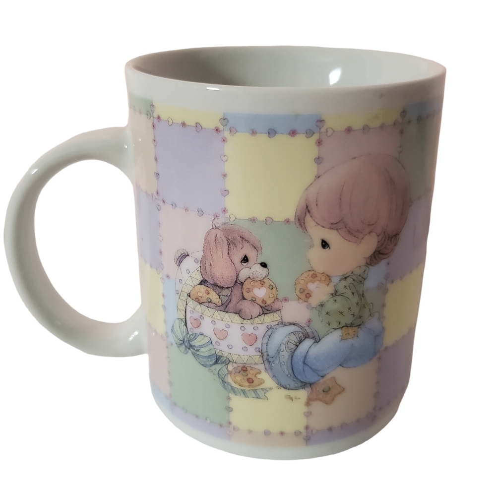 Precious Moments Boy/Girl Coffee Cup 2006 Vintage